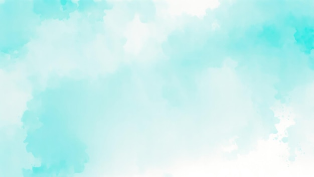 Fundo de aquarela cian