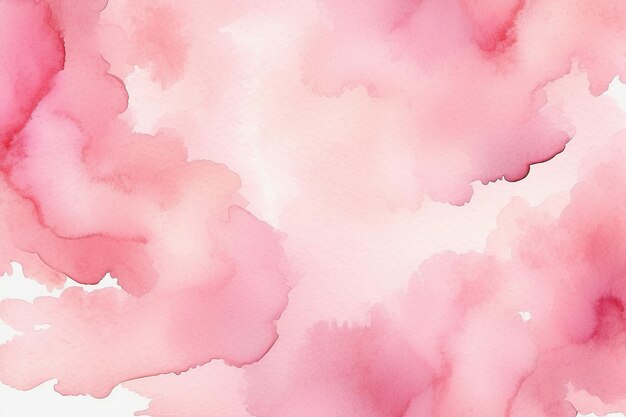 Foto fundo de aquarela pintado à mão em cor-de-rosa pastel