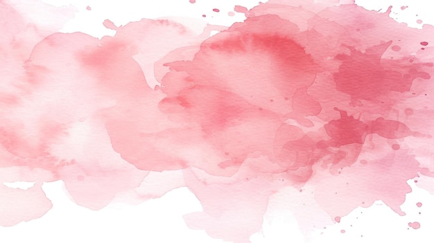 Fundo de aquarela rosa abstrato