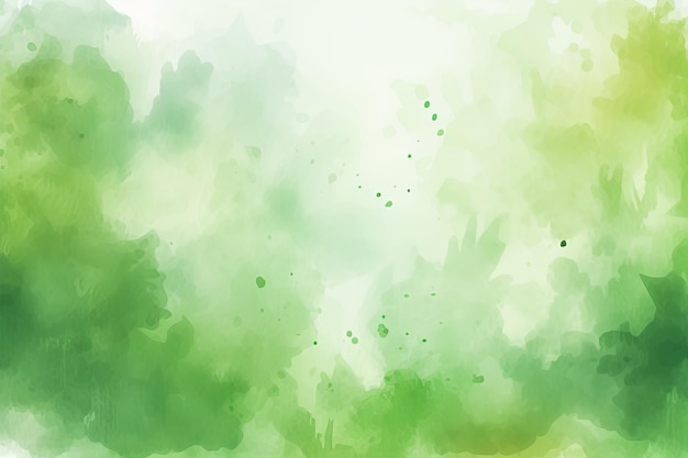 fundo de aquarela verde com espaço de cópia