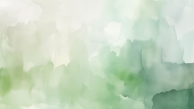 Fundo de aquarela verde neutro