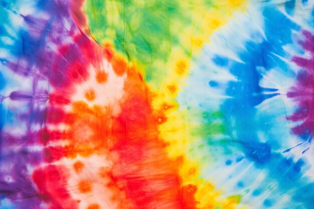 Foto fundo de arco-íris em estilo tie dye