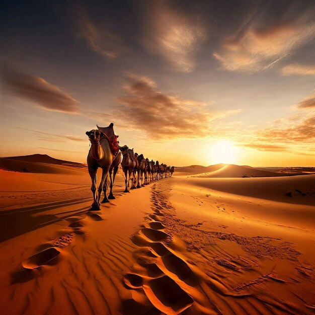 Foto fundo de areia do deserto