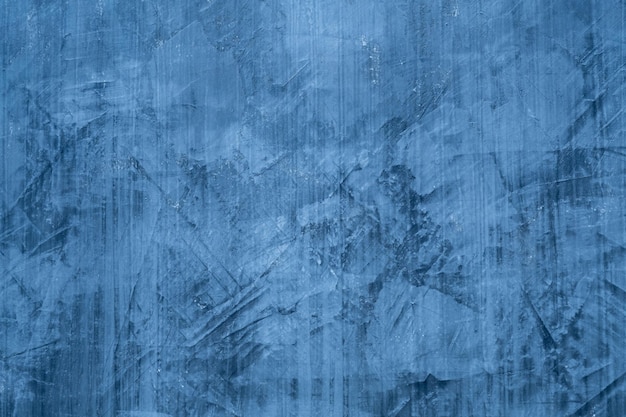 Fundo de argamassa azul, textura de cimento