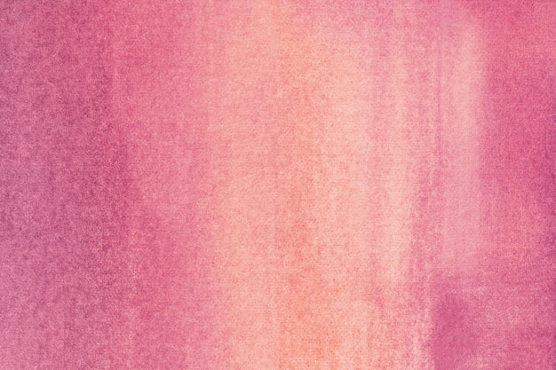 Fundo de arte abstrata cores roxas e rosa claras Pintura em aquarela sobre tela com gradiente lilás suave