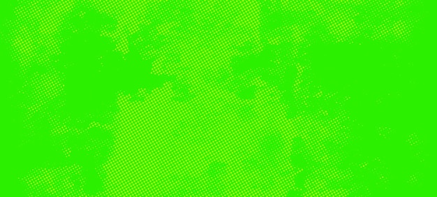 Fundo de banner de panorama abstrato verde brilhante