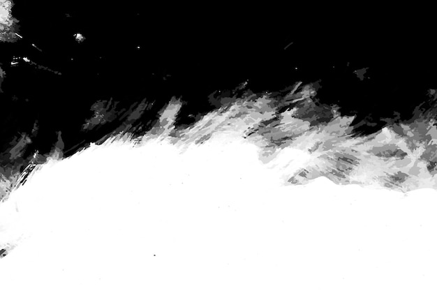 Foto fundo de banner de traçado de pincel branco e preto perfeito para canva