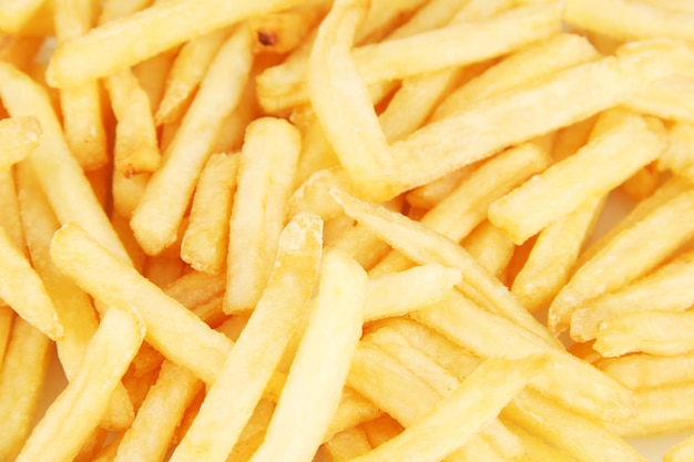 Fundo de batatas fritas