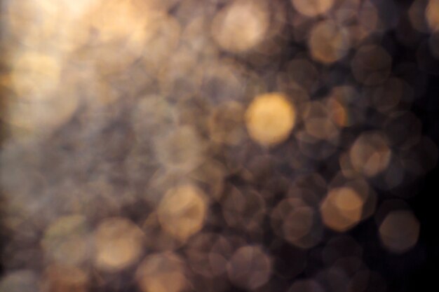 Foto fundo de bokeh amarelo-marrom