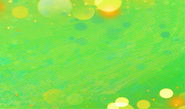 Foto fundo de bokeh de feriados verdes com espaço de cópia para texto ou imagens