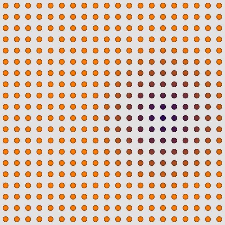 Foto fundo de bolinhas sem costura padrões coloridos modernos e texturas ilustração de papel de parede