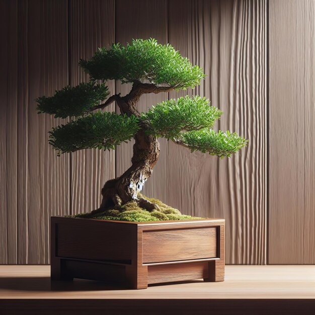 fundo de bonsai