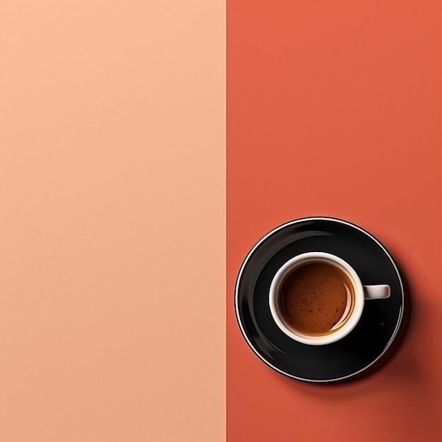 Fundo de café minimalista