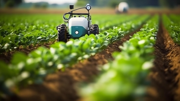 fundo de campo de agricultura de tecnologia moderna