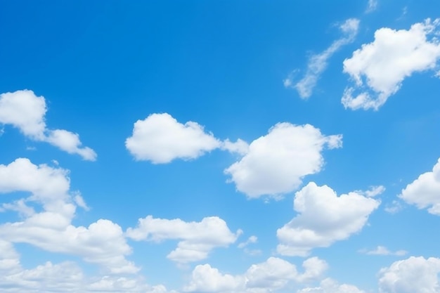 Fundo de céu azul com nuvens minúsculas fundo de céu azuis com nuvem minúsculas