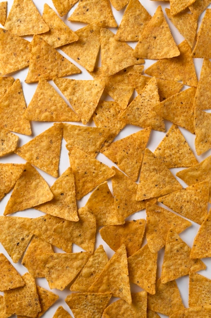 Foto fundo de chips de nachos