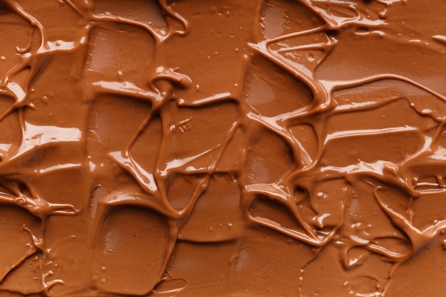 Fundo de chocolate Chocolate derretido Redemoinho de chocolate