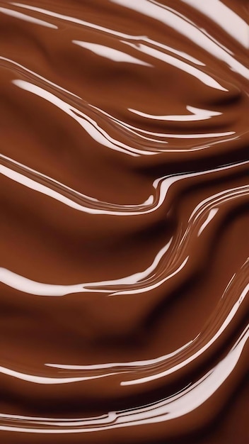 Fundo de chocolate derretido