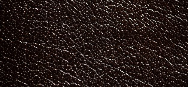 Fundo de closeup de textura de couro marromfundo de couro natural