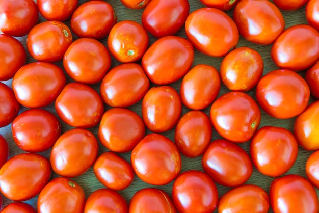 Fundo de comida de tomate vermelho textura de tomate vermelho