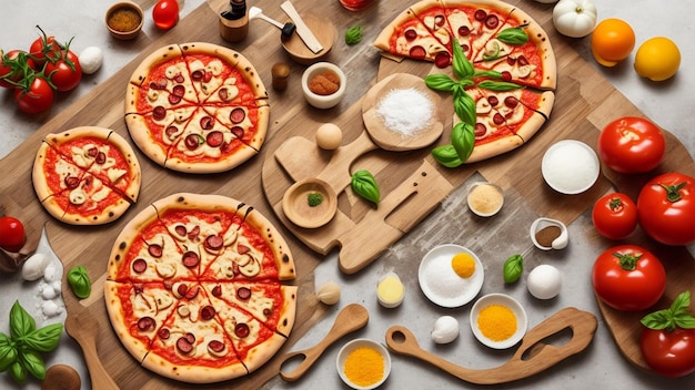 fundo de comida deliciosa pizza