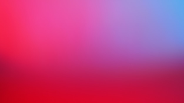 Fundo de cor azul, vermelho, néon, rosa e roxo. Fundo gradiente desfocado abstrato. Modelo de banner.