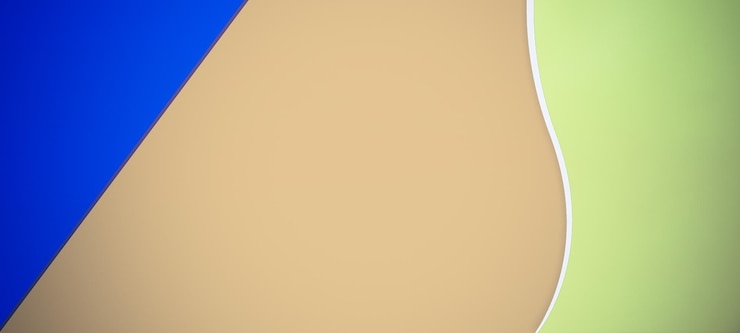 Foto fundo de cor para a capa do modelo de design decorativo de apresentações inserir texto com espaço de cópia