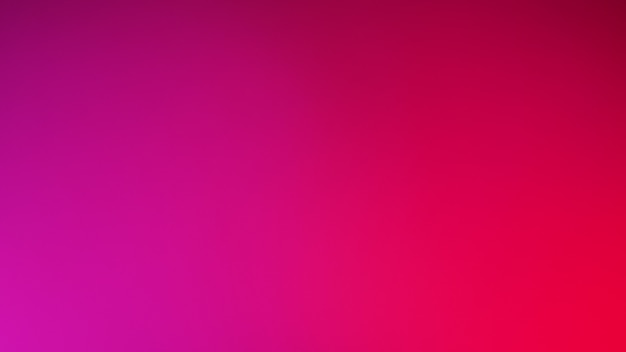 Fundo de cor vermelha e magenta. Fundo gradiente borrado abstrato. Modelo de banner.