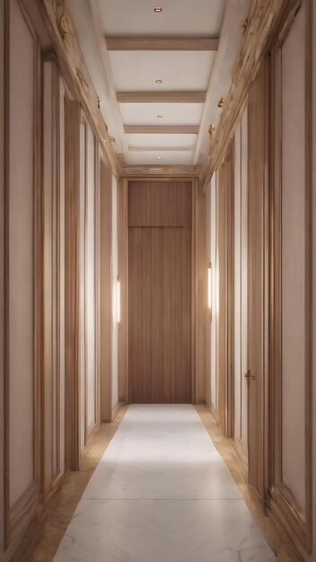 Foto fundo de corredores minimalistas