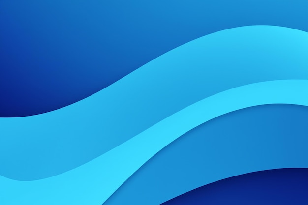 Fundo de curva azul