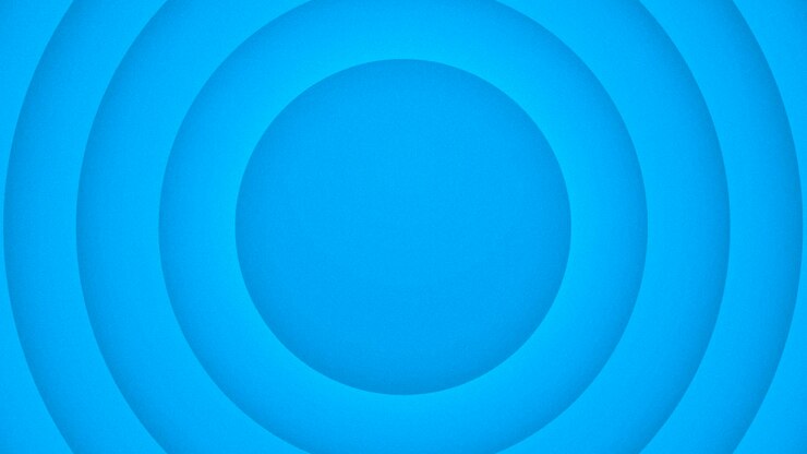 Foto fundo de desenho animado azul