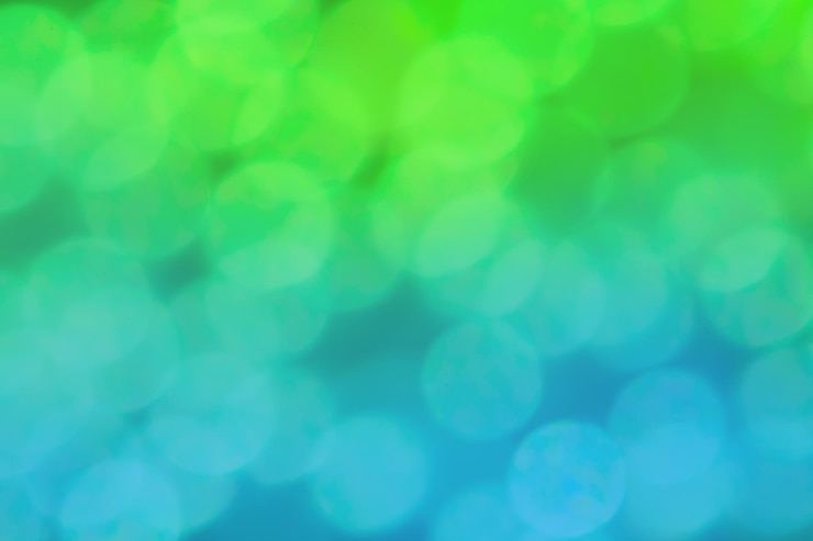 Foto fundo de desfoque suave abstrato viridiano turquesa fundo abstrato com luzes de bokeh de menta verde