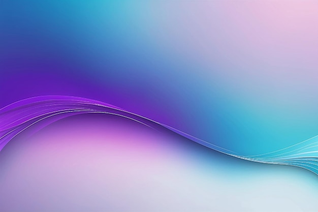 Fundo de design abstrato com gradiente azul e roxo