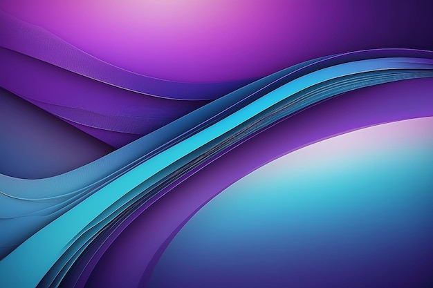 Fundo de design abstrato com gradiente azul e roxo