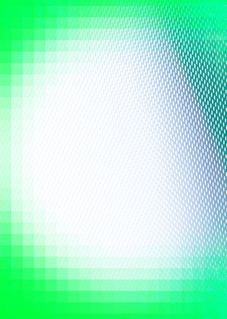 Fundo de design de manchas de cor verde Ilustração de fundo de gradiente abstrato vertical vazio