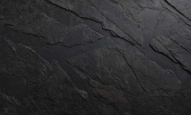 fundo de design profissional com granito preto caro mesa de pedra escura com elementos ilustração de alta qualidade