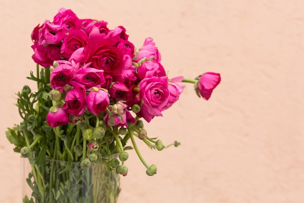 Fundo de dia das mães com rosas, cópia espaço