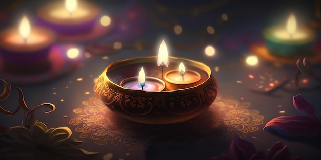 fundo de diwali