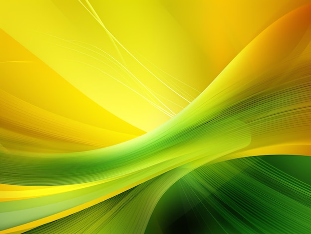 Foto fundo de efeito abstrato verde e amarelo para desktop e papel de parede