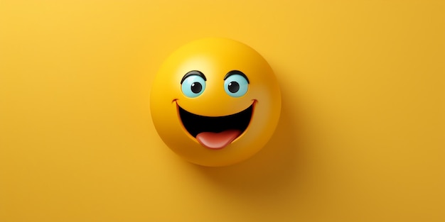 Fundo de emoji 3D