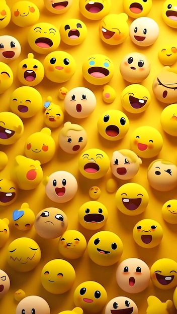 Foto fundo de emoji