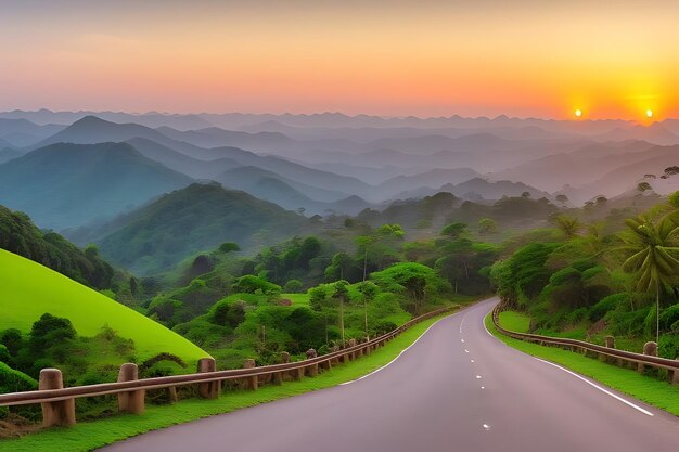 Foto fundo de estilo de vida urbano da cidade rural com papel de parede de alta qualidade e detalhado