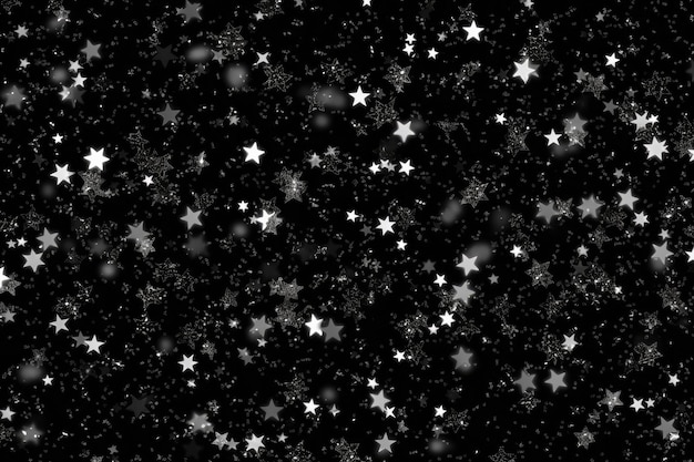 Foto fundo de estrelas coloridas