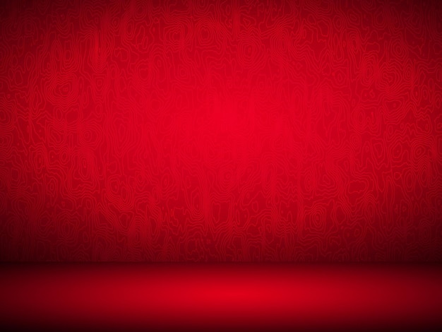 Fundo de estúdio simples gradiente vermelho abstrato