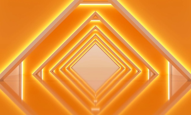 Fundo de exposição de renderização 3D