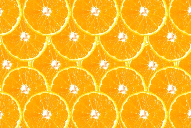 Fundo de fatias de laranja