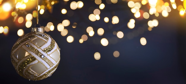 Foto fundo de feriados de natal e ano novo