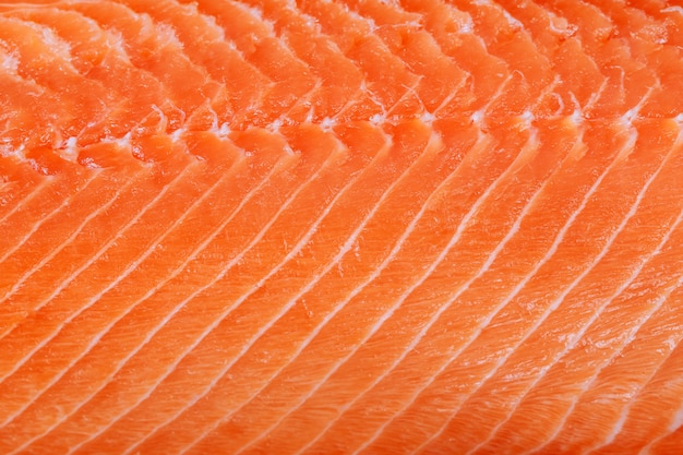 Foto fundo de filé de salmão fresco