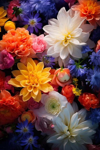 Fundo de flores de primavera Dia das Mães Cartão do Dia Internacional da Mulher