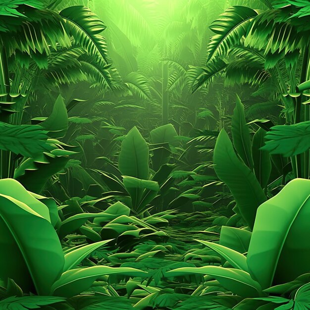 Foto fundo de floresta de selva